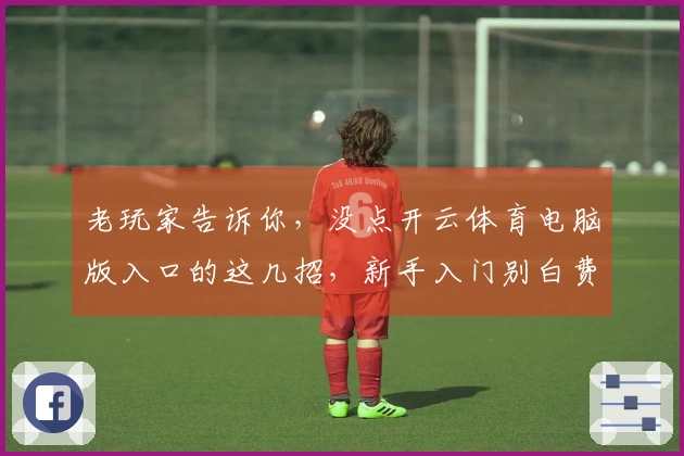 老玩家告诉你，没点开云体育电脑版入口的这几招，新手入门别白费力气。
